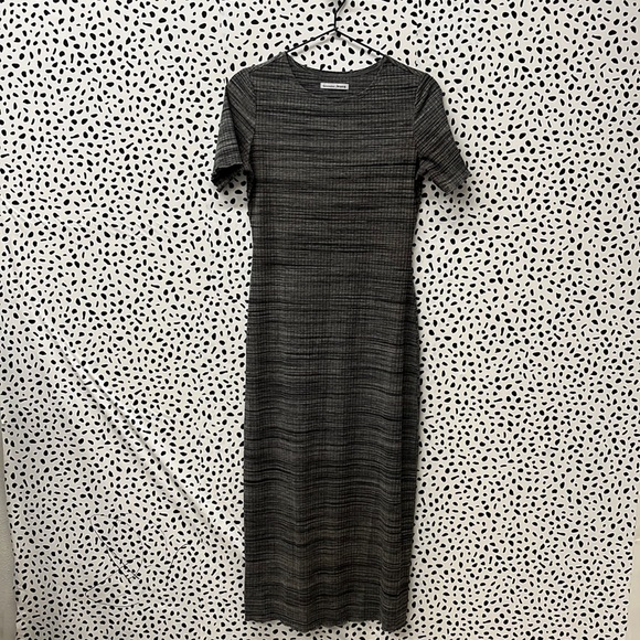 Reformation Charcoal Perry Midi Dress - Picture 2 of 7